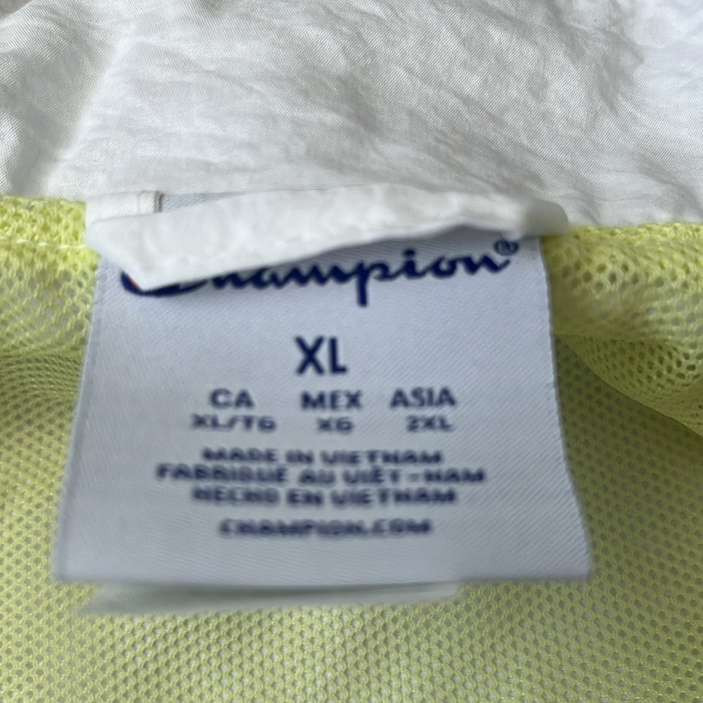 Champion Women’s Full Zip Windbreaker Jacket size XL - Picture 8 of 13